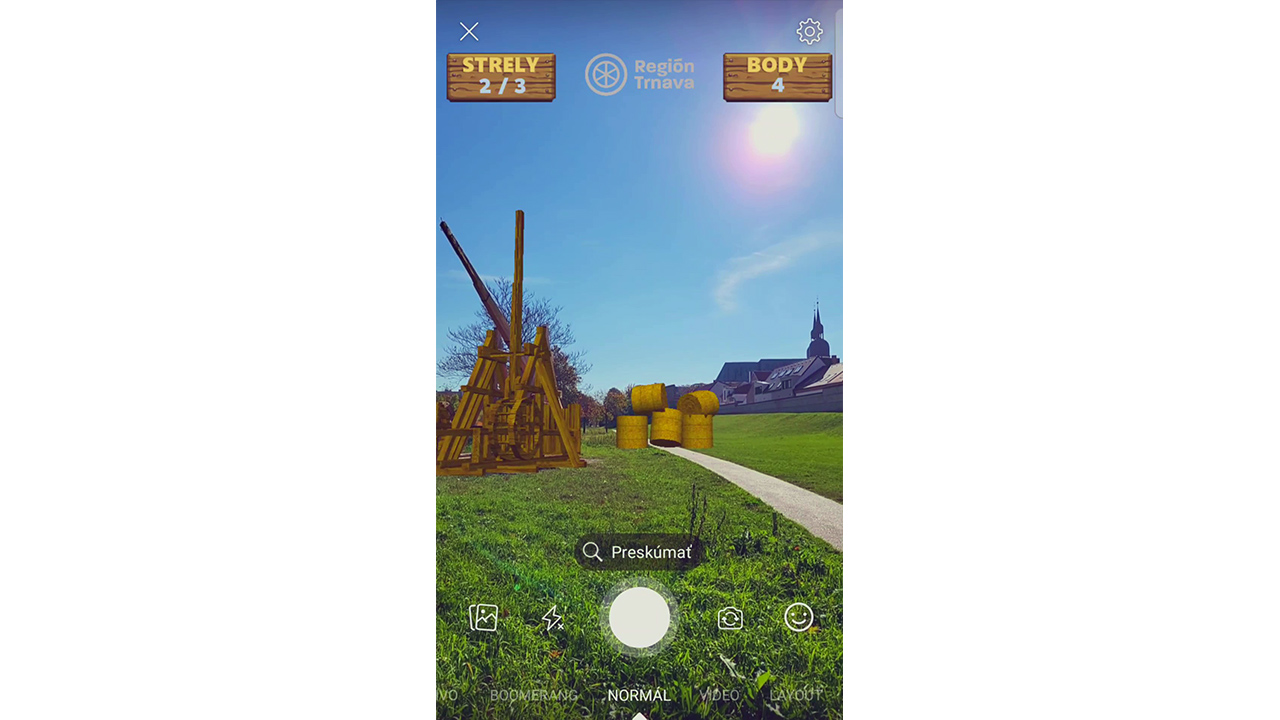 Trebuchet AR Effect